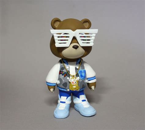 chanel bearbrick replica|kanye west bearbrick.